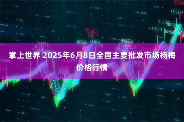 掌上世界 2025年6月8日全国主要批发市场杨梅价格行情