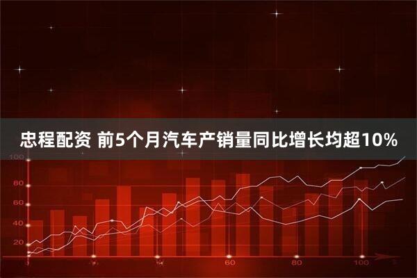 忠程配资 前5个月汽车产销量同比增长均超10%